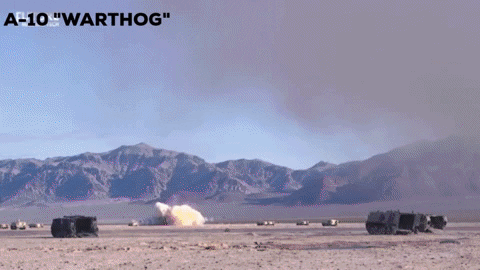 chatMDS giphygifmaker a10 warthog GIF