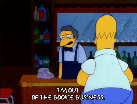 Im Out Season 3 GIF by The Simpsons
