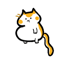 Sad Cat Sticker by Poku Meow