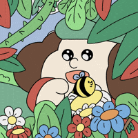 Happy Illustration GIF by Winnie Gu 顾韵昀