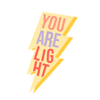 marielans love fun yellow light Sticker