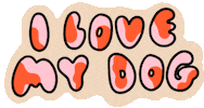 My Dog Puppy Sticker by Poppy Deyes