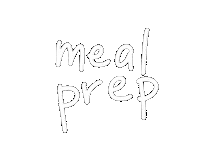 Prepping Mise En Place Sticker