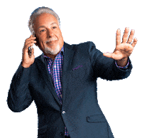 Pointing At You Phone Call Sticker by Mohegan Sun