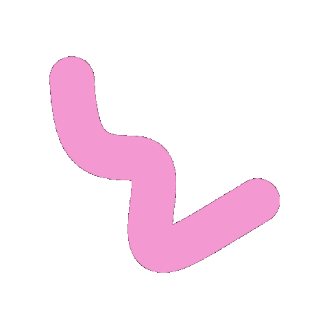 Pink Wave Sticker by Cafe Knotted