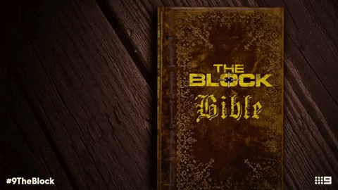 rule book bible GIF by theblock