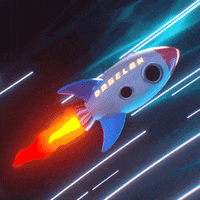 To The Moon Crypto GIF by Dogelon Mars