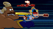 fun flying GIF by Atomic Puppet