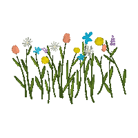 Happy Flower Sticker