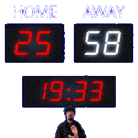 58 Away Sticker