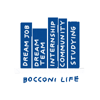 Books Universitã  Sticker by Bocconi University