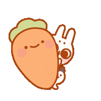 Interested Peek A Boo Sticker