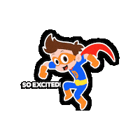 Happy Comic Book Sticker by Cool School