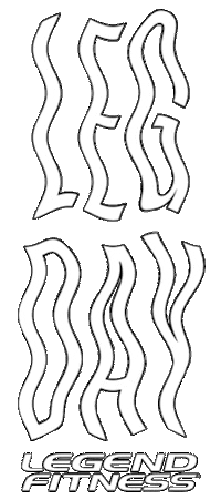 Work Out Sticker by Legend Fitness