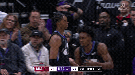 Happy Lets Go GIF by Utah Jazz