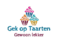 Cake Cupcake Sticker by Gek op Taarten