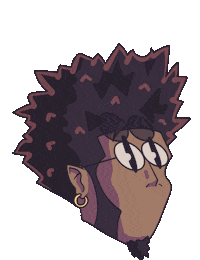 Fire Eyes Sticker