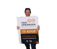 VanSpronsenMakelaars van spronsen makelaar makelaar hendrik ido ambacht van spronsen Sticker