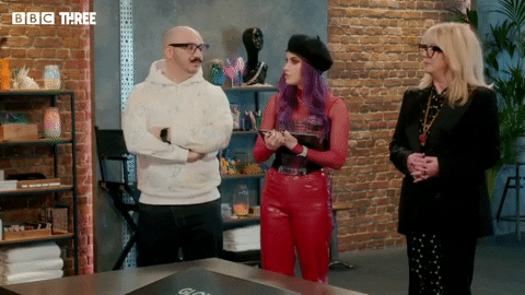 Make-Up Fashion GIF by BBC Three