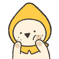 Uburing cute character 귀여운 캐릭터 Sticker