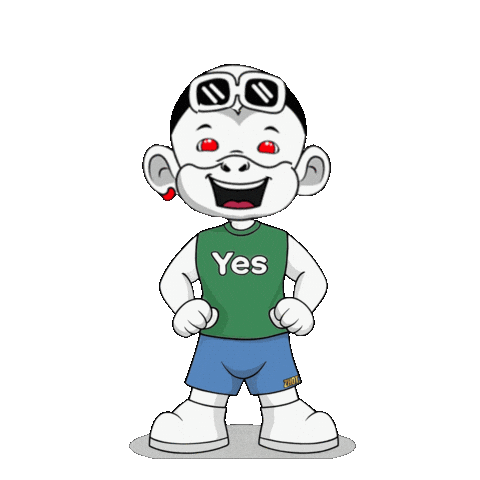 Yep Yes Sticker by Zhot