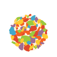 Fruity Pebbles Cake Pops Sticker by Daisy Cakes Cake Pops