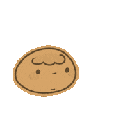 uucooookie roll mochi uucooookie Sticker