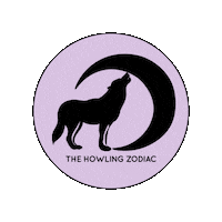thehowlingzodiac new post dogs handmade small business Sticker