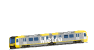 Bike Train Sticker by Metro Los Angeles