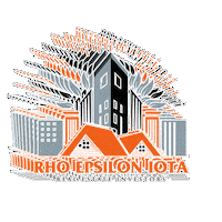 rhoepsiloniota rei rho fraternity life real estate professionals Sticker