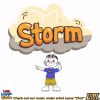 Stormy Weather Flash GIF by Zhot Music