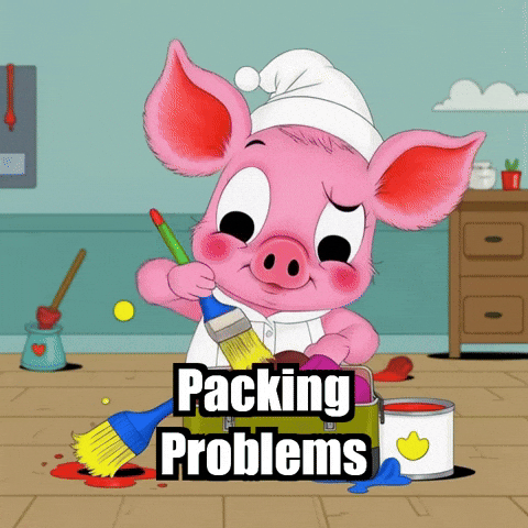 Packing Organization GIF by The Pigasso
