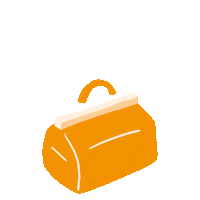 Suitcase Midwife Sticker by Weleda