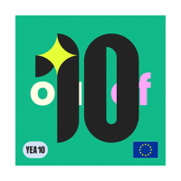 Anniversary Georgia Sticker by EU NEIGHBOURS east