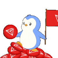 Crypto Penguin Sticker by Pudgy Penguins