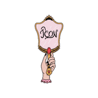Pink Vintage Sticker by ICON Salon