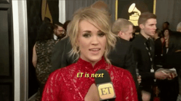 grammy awards 2017 GIF by Entertainment Tonight