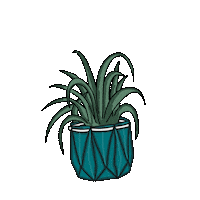 Potrpots plant teal jewel plant mom Sticker