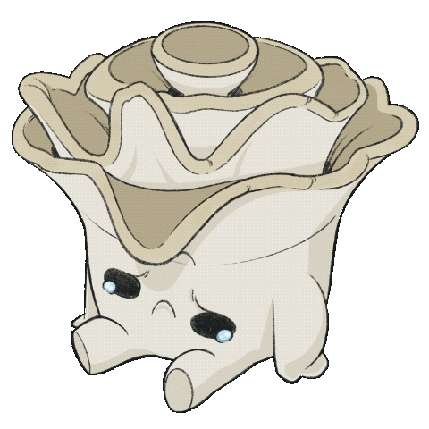 morgankendricsawyer sad crying mushroomtrip morganksawyer Sticker