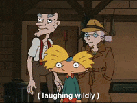 hey arnold nicksplat GIF