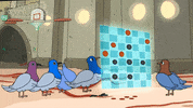 birds bravest warriors GIF by Cartoon Hangover