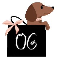 Dog Sticker by Oliver Gal