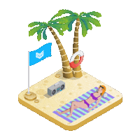 Rio De Janeiro Girl Sticker by Mr Urbina