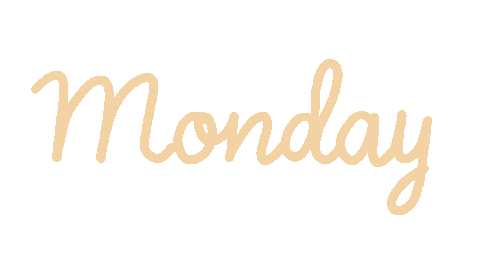 Days Of The Week Monday Sticker