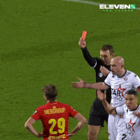 Go Red Card GIF by DAZN Belgium