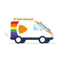 Comingoutday Sticker by PostNL