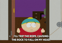 eric cartman door GIF by South Park 