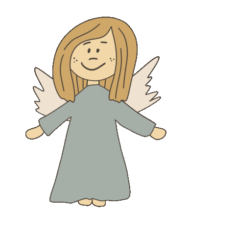 lettersandbeauties xmas angel merrychristmas froheweihnachten Sticker
