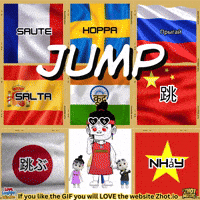 Jump Up GIF by Zhot Music