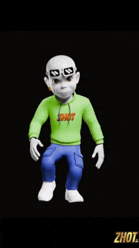 Digital Art Baile GIF by Zhot